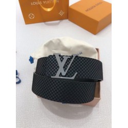Replica LV Initiales 40MM Cintura reversibile Suede M6875P