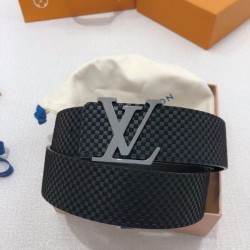 Replica LV Initiales 40MM Cintura reversibile Suede M6875P