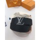 Replica LV Initiales 40MM Cintura reversibile Suede M6875P