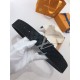 Replica LV Initiales 40MM Cintura reversibile Suede M6875P
