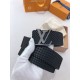 Replica LV Initiales 40MM Cintura reversibile Suede M6875P