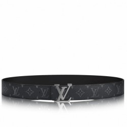 Replica LV Initiales 40MM Cintura reversibile Monogram Eclipse M9043S