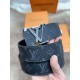 Replica LV Initiales 40MM Cintura reversibile Monogram Eclipse M9043S