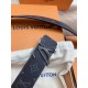 Replica LV Initiales 40MM Cintura reversibile Monogram Eclipse M9043S
