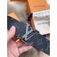 Replica LV Initiales 40MM Cintura reversibile Monogram Eclipse M9043S