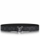 Replica LV Initiales 40MM Cintura reversibile Monogram Eclipse M9043S