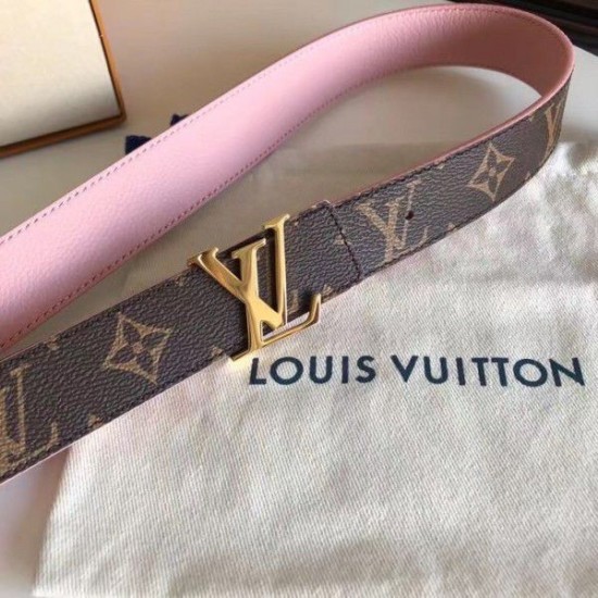 Replica LV Initiales 30MM Cintura reversibile Monogram M9052U