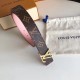 Replica LV Initiales 30MM Cintura reversibile Monogram M9052U