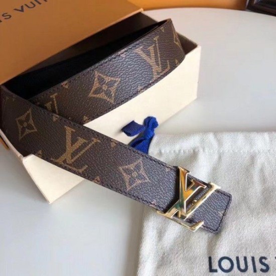 Replica LV Initiales 30MM Cintura reversibile Monogram M9453T