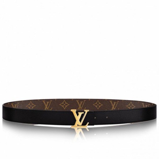 Replica LV Initiales 30MM Cintura reversibile Monogram M9453T