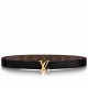 Replica LV Initiales 30MM Cintura reversibile Monogram M9453T
