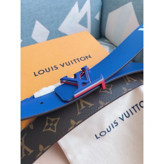 Replica LVxNBA LV 3 Steps 40MM Cintura reversibile MP278V