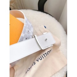 Replica LV Initiales 40MM Cintura reversibile Damier Salt MP300V
