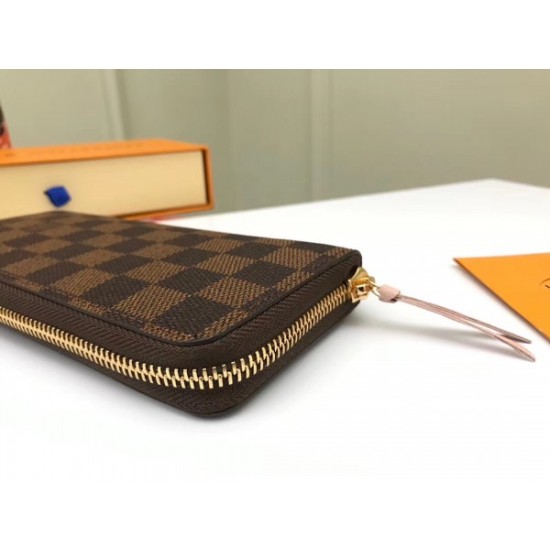 Replica Clemence Portafoglio Damier Ebene N41626
