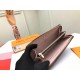 Replica Clemence Portafoglio Damier Ebene N41626