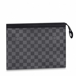 Replica Pochette Voyage MM Damier Graphite N41696