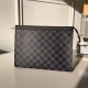 Replica Pochette Voyage MM Damier Graphite N41696 Replica Pochette Voyage MM Damier Graphite N41696