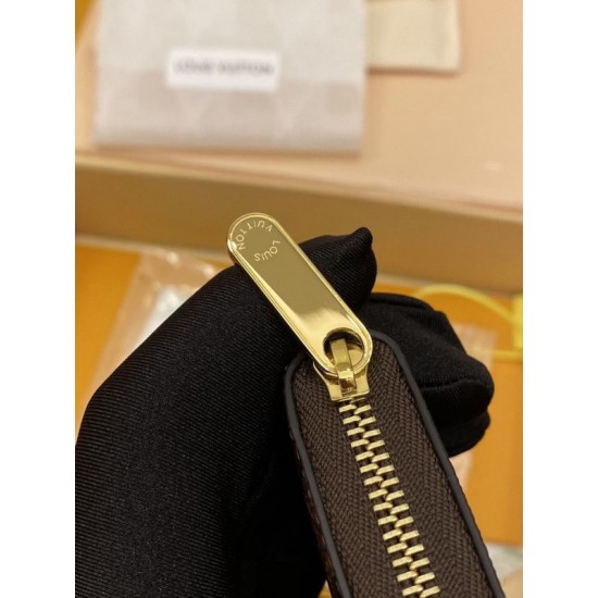 Replica Zippy Portamonete Damier Ebene N60213