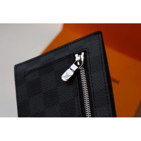 Replica Porta carte d'identità Damier Graphite N60378