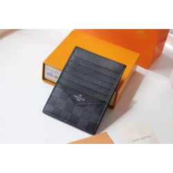 Replica Porta carte d'identità Damier Graphite N60378