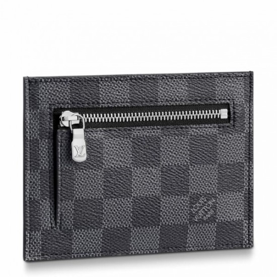 Replica Porta carte d'identità Damier Graphite N60378