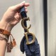 Replica Borsa da Saddle Christian Dior M0446 Blu