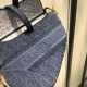 Replica Borsa da Saddle Christian Dior M0446 Blu