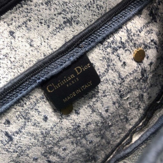 Replica Borsa da Saddle Christian Dior M0446 Blu