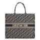 Replica Borse Christian Dior Book Tote M1286 Blu scuro