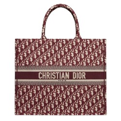 Replica Borse Christian Dior Book Tote M1286 rossa
