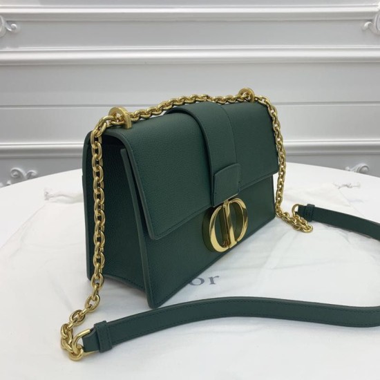 Replica Christian Dior 93118 EPSOM maniglia Borsa verde