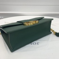 Replica Christian Dior 93118 EPSOM maniglia Borsa verde Replica Christian Dior 93118 EPSOM maniglia Borsa verde