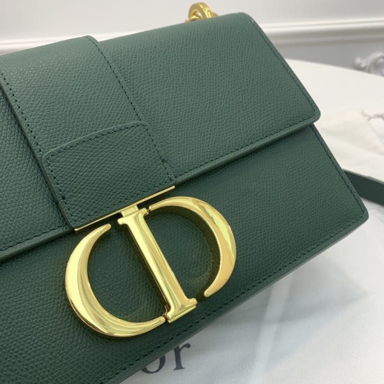Replica Christian Dior 93118 EPSOM maniglia Borsa verde