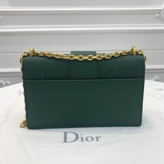 Replica Christian Dior 93118 EPSOM maniglia Borsa verde