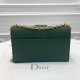 Replica Christian Dior 93118 EPSOM maniglia Borsa verde