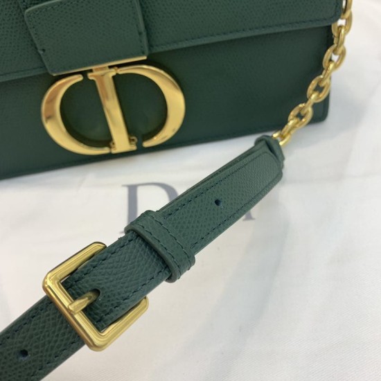 Replica Christian Dior 93118 EPSOM maniglia Borsa verde