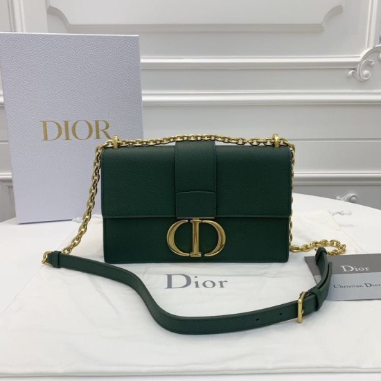 Replica Christian Dior 93118 EPSOM maniglia Borsa verde