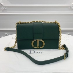 Replica Christian Dior 93118 EPSOM maniglia Borsa verde
