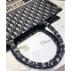Replica Borse Christian Dior Book Tote M1286 Blu scuro