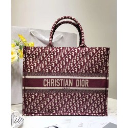 Replica Borse Christian Dior Book Tote M1286 rossa
