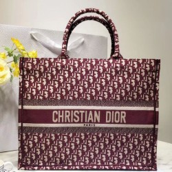 Replica Borse Christian Dior Book Tote M1286 rossa