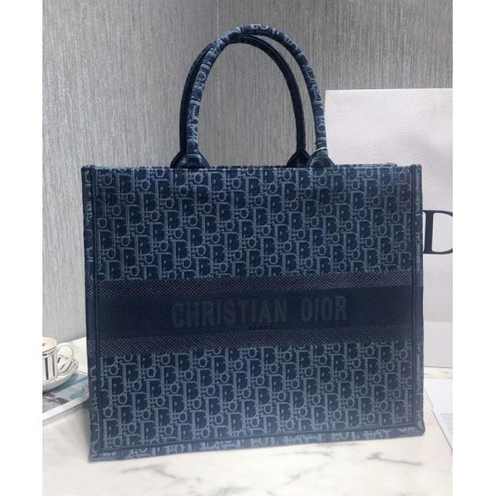 Replica Borse Christian Dior Book Tote M1286 Blu