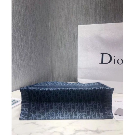 Replica Borse Christian Dior Book Tote M1286 Blu