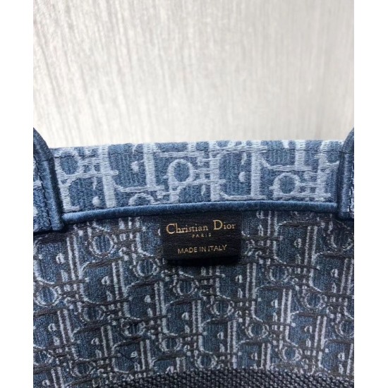 Replica Borse Christian Dior Book Tote M1286 Blu