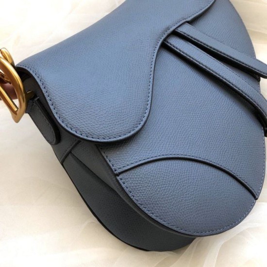 Replica Borsa da Saddle Christian Dior M0446 Blu Replica Borsa da Saddle Christian Dior M0446 Blu