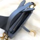 Replica Borsa da Saddle Christian Dior M0446 Blu Replica Borsa da Saddle Christian Dior M0446 Blu