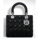 Replica Dior Lady Dior Medium Classic Tote Borse Con agnello nero Replica Dior Lady Dior Medium Classic Tote Borse Con agnello nero