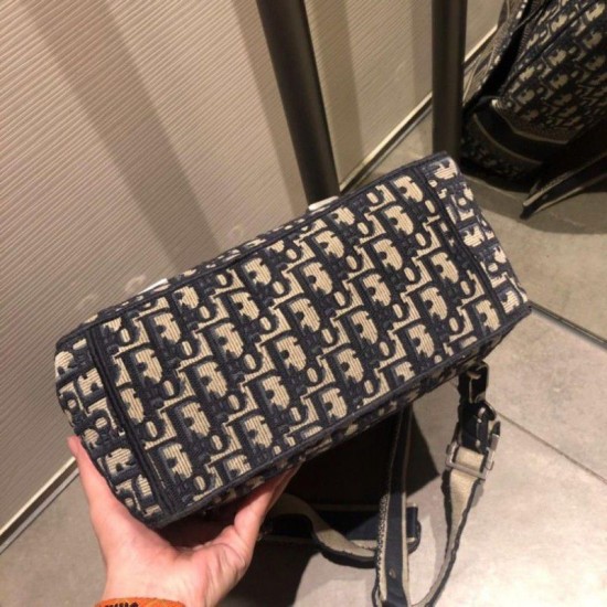 Replica Zaino Christian Dior Obligue nero