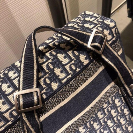 Replica Zaino Christian Dior Obligue nero
