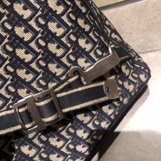 Replica Zaino Christian Dior Obligue nero